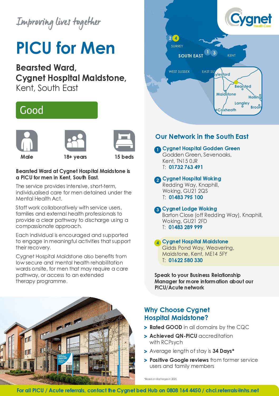 Download the Bearsted Ward Flyer PDF
