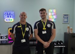 Peter and Ryan from the Active Life team at Cygnet Hospital Taunton