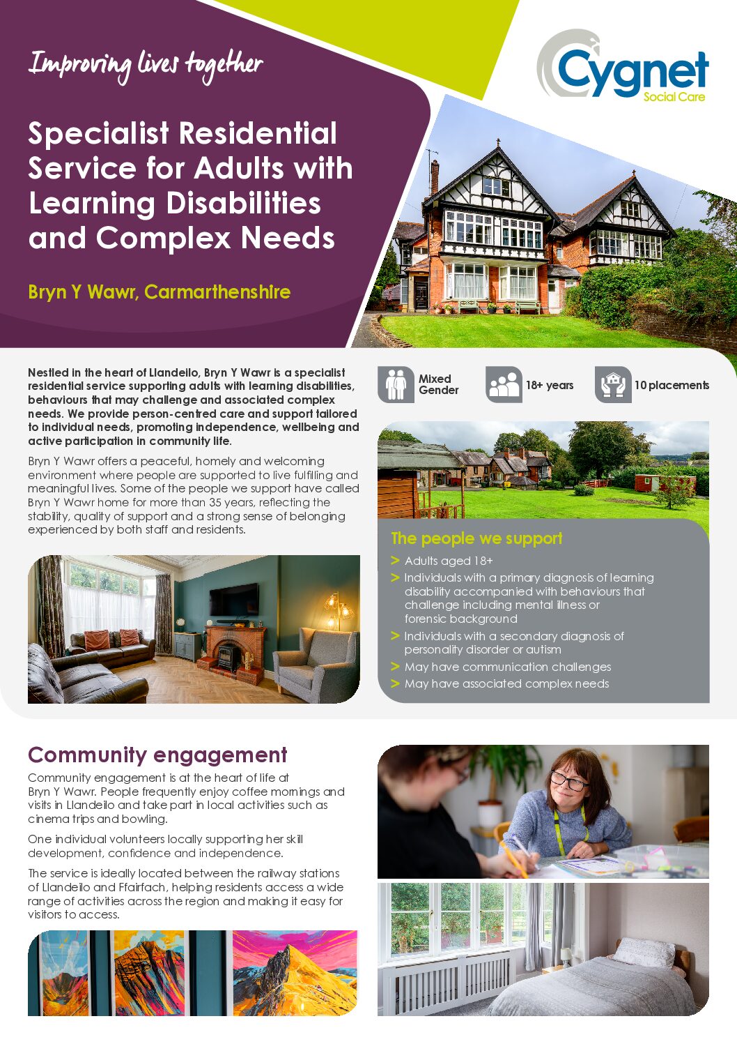 Download the Bryn Y Wawr flyer – English PDF