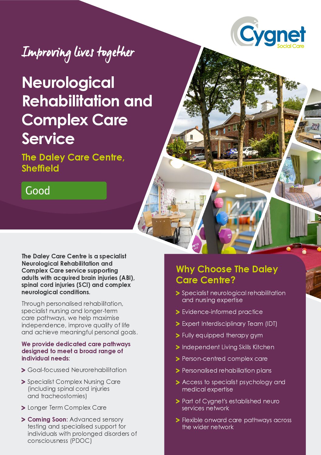 Download the Daley Care Centre flyer PDF