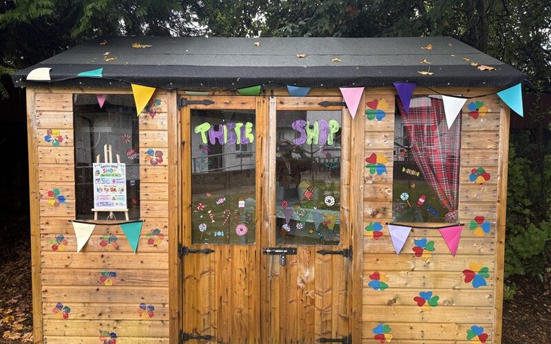 The new Thistle shop