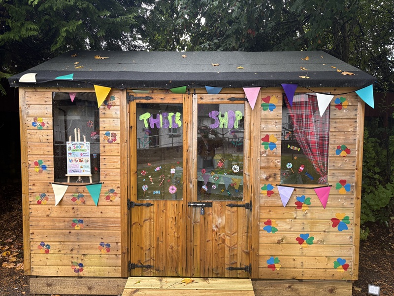 The new Thistle shop