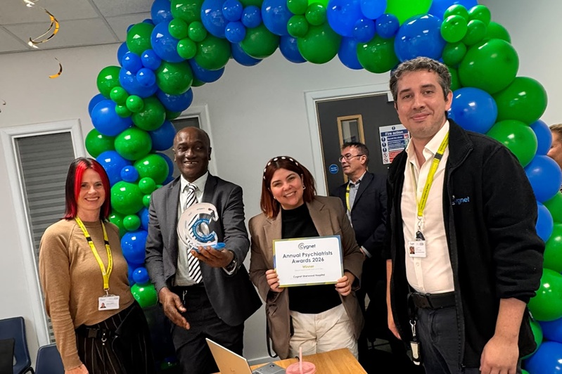 The team at Cygnet Hospital Sherwood