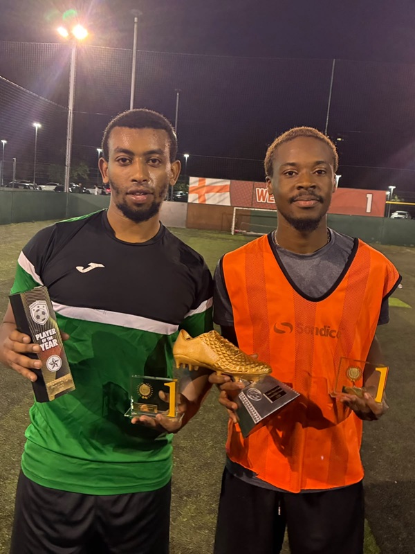 Umar Hussein and Mustaqeem Opakunle
